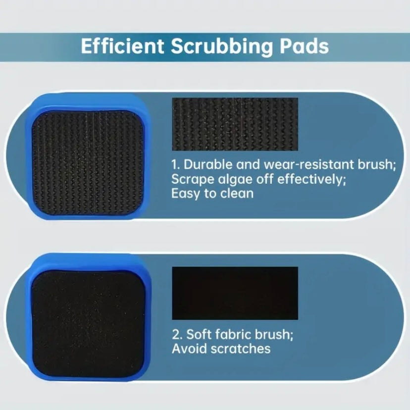 Mini Aquarium Magnetic Glass Cleaner